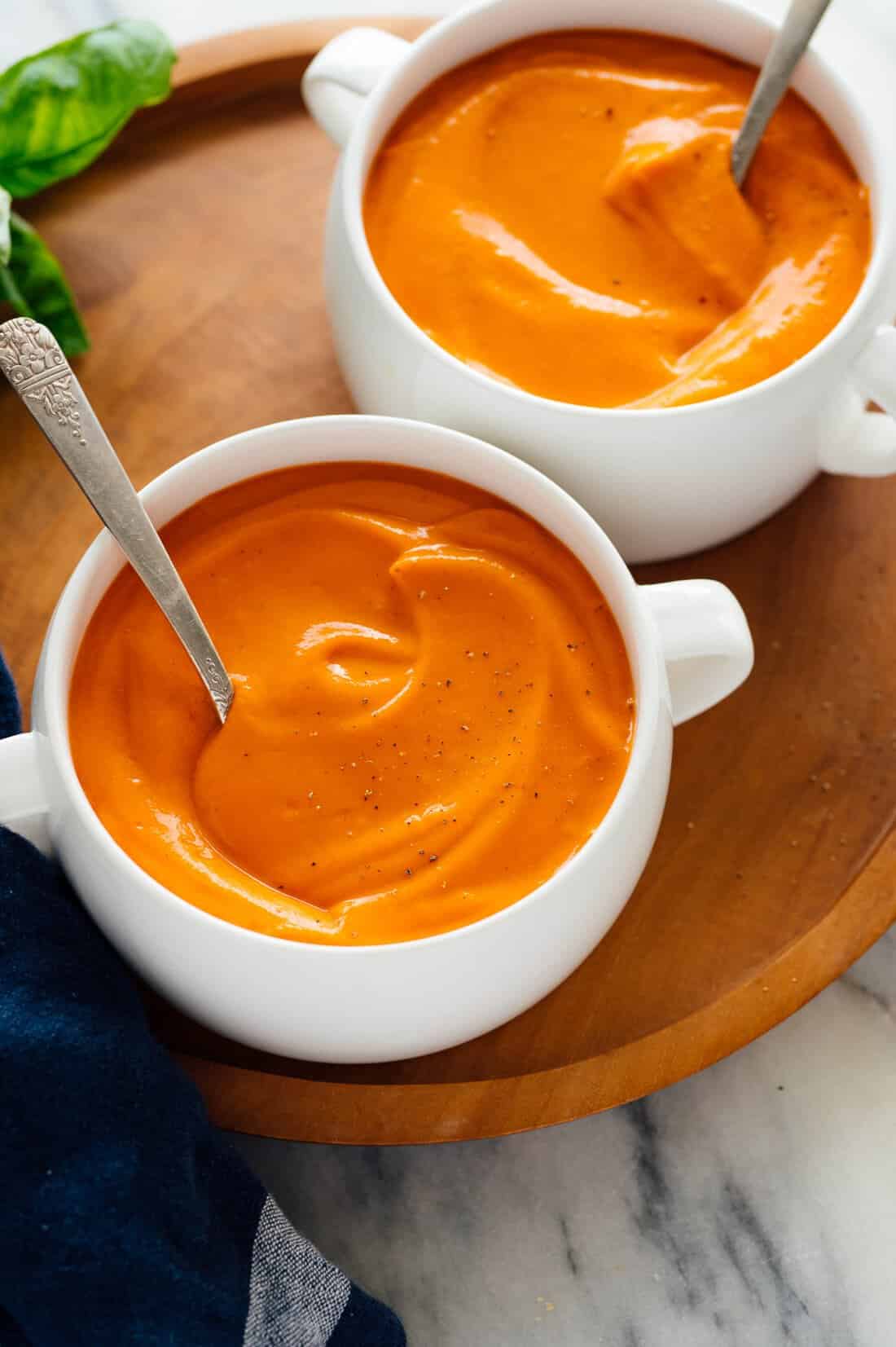 Classic Tomato Soup (Lightened Up!)