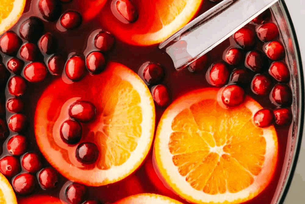 Easy Christmas Punch (Cranberry Orange Punch)