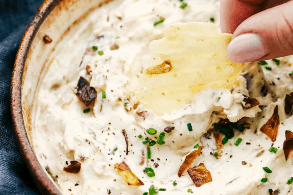 Homemade French Onion Dip Recipe