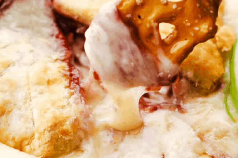 The Best Raspberry Baked Brie