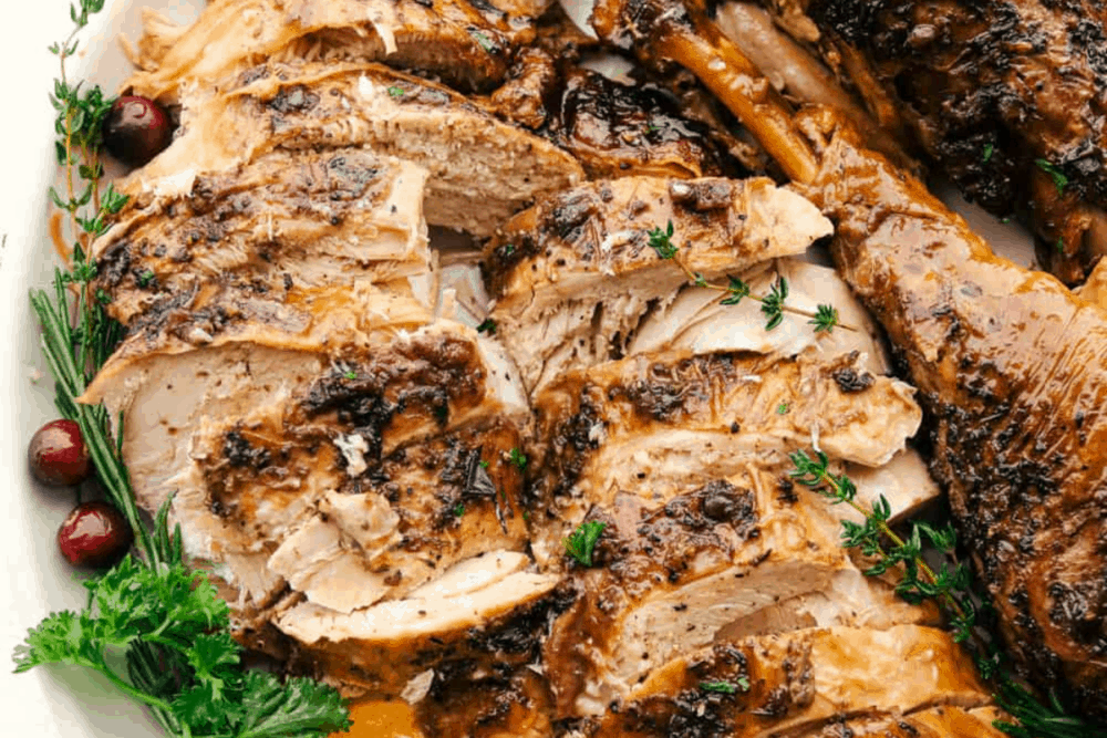 The Absolute BEST Slow Cooker Turkey Breast