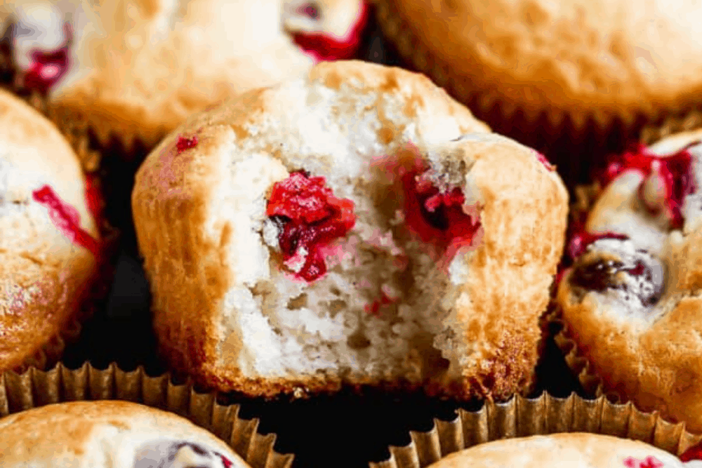 Amazing Cranberry Muffins