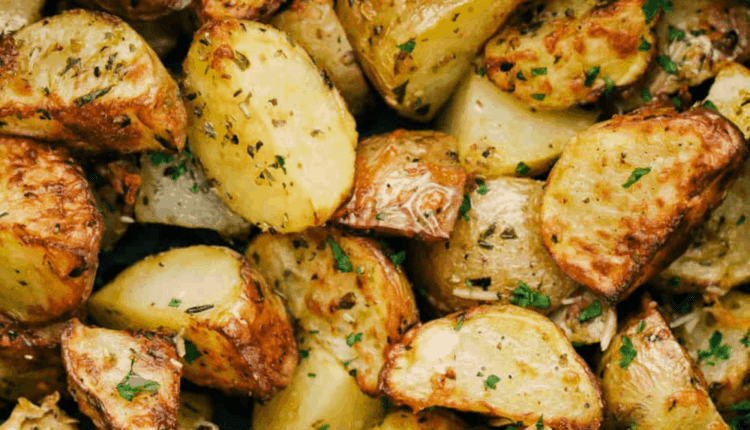 Air Fryer Potatoes {The BEST "Roasted" Potaotes}