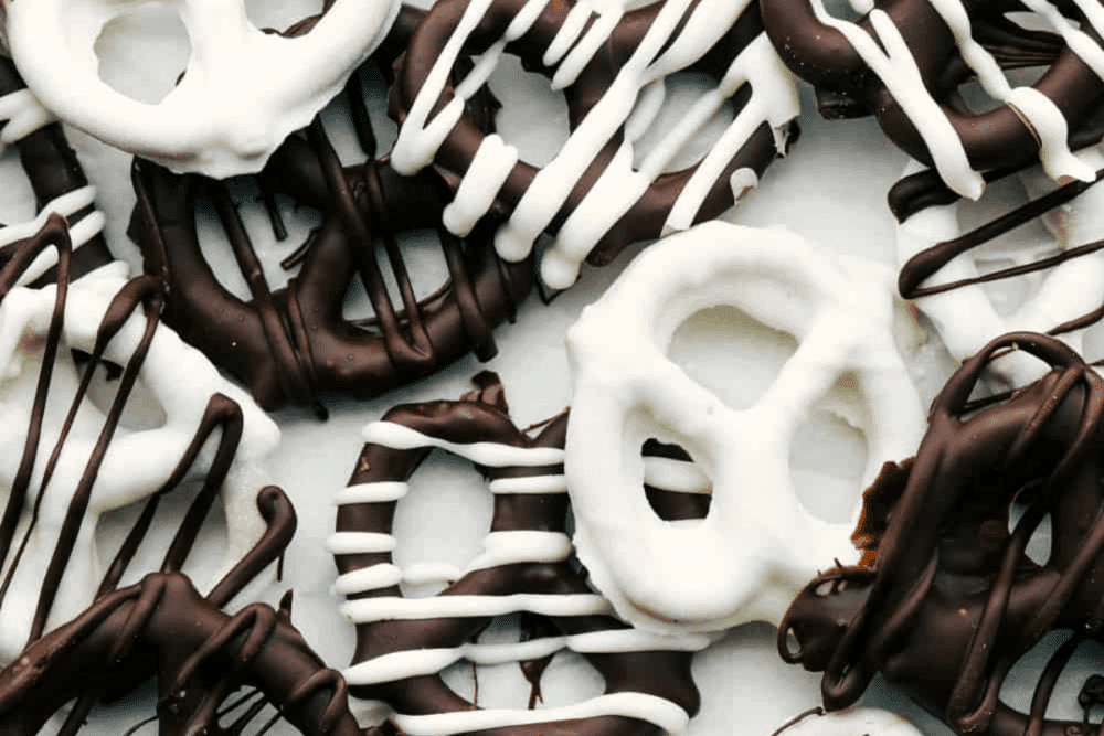Quick and Easy Chocolate Covered Pretzels