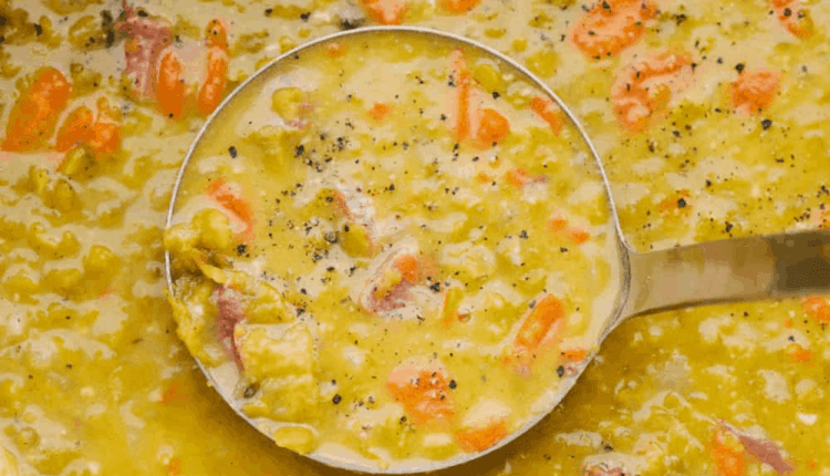 Split Pea Soup with Ham