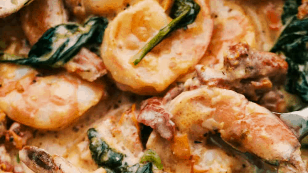 Creamy Tuscan Garlic Shrimp
