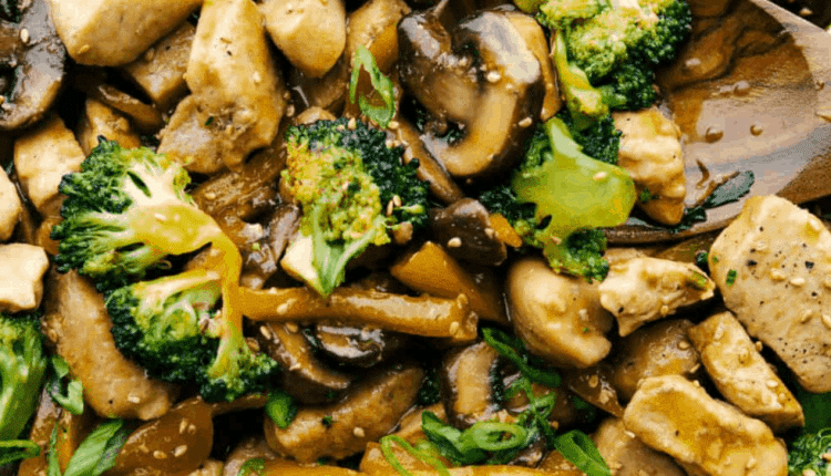 Garlic Chicken Stir Fry