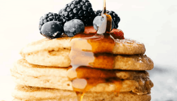 Fluffy Whole Wheat Pancakes