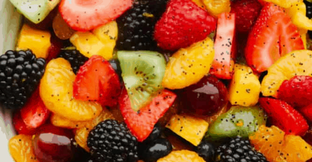 Blackberry Lime Fruit Salad Recipe